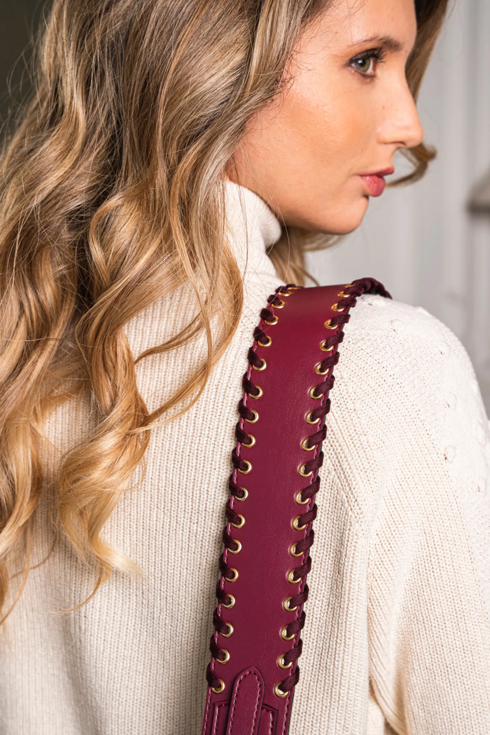 Minuit sur Terre Straps For Bags<Anse Laçage Grand Cru