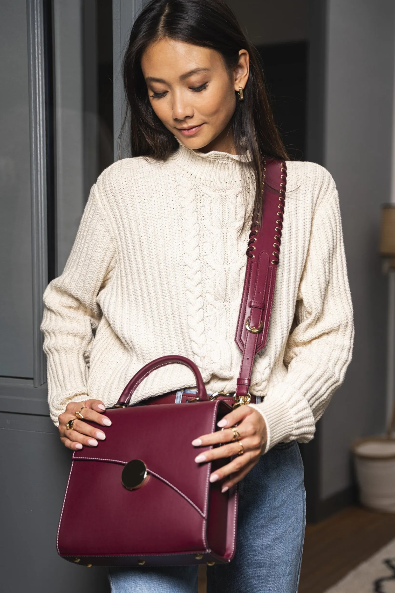 Minuit sur Terre Straps For Bags<Anse Laçage Grand Cru