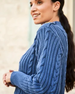 Minuit sur Terre Sweaters & Vests<Boréal Bleu Glacier