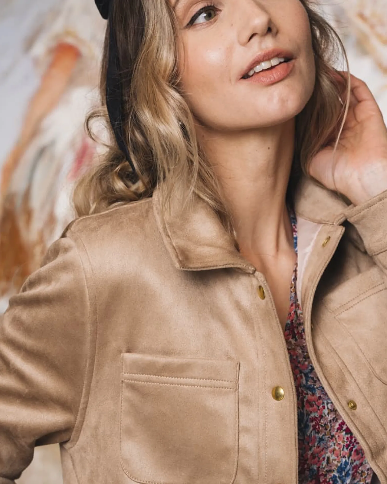 Minuit sur Terre Jackets & Coats<Camille Beige