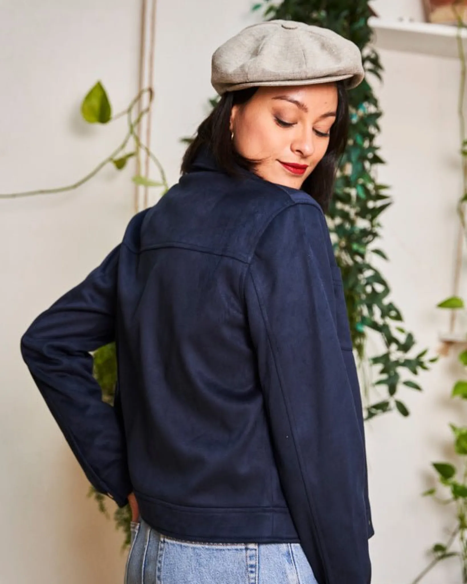 Minuit sur Terre Jackets & Coats<Camille Bleu Minuit