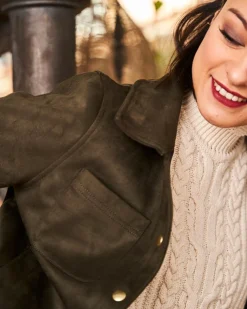 Minuit sur Terre Jackets & Coats<Camille Kaki