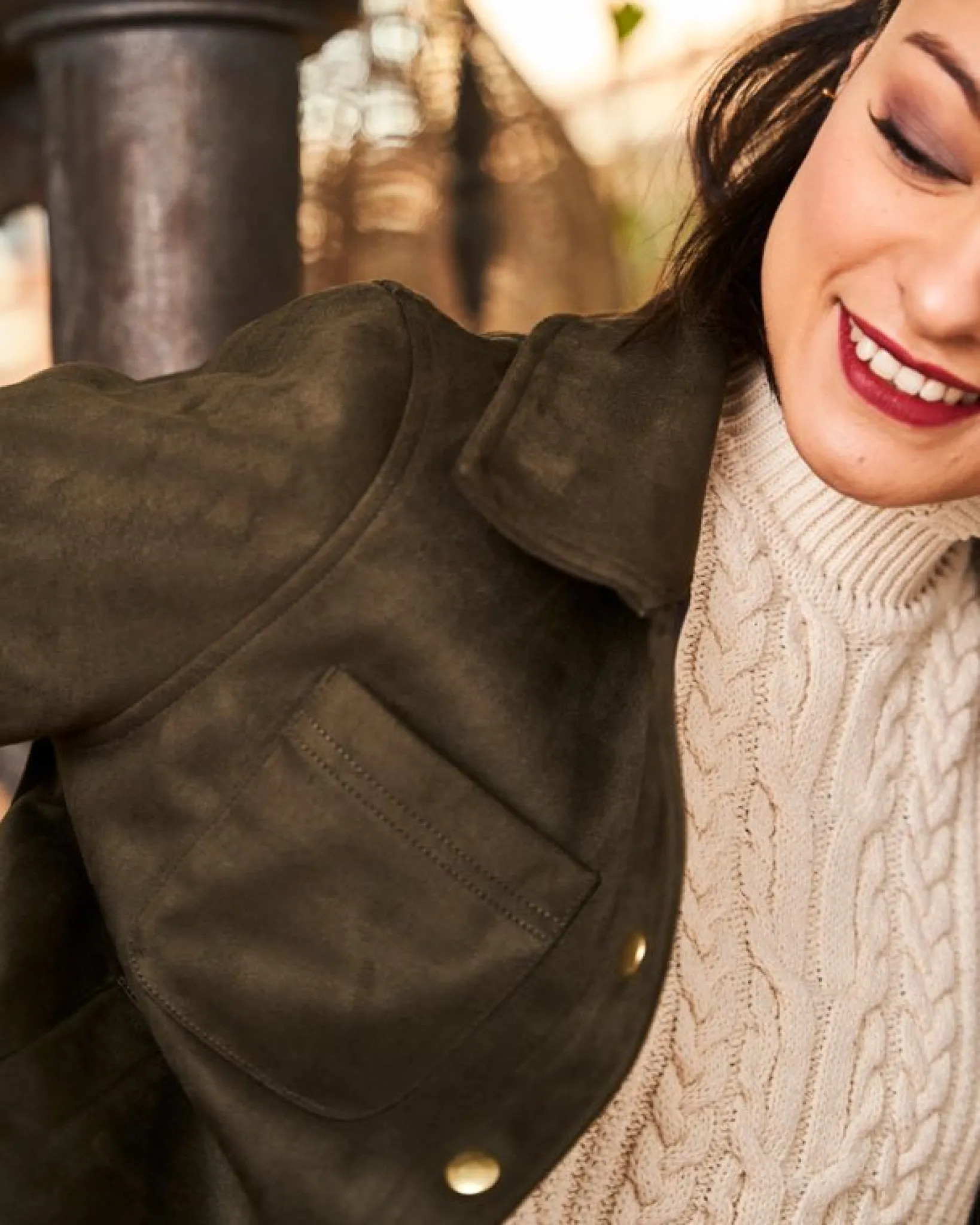 Minuit sur Terre Jackets & Coats<Camille Kaki