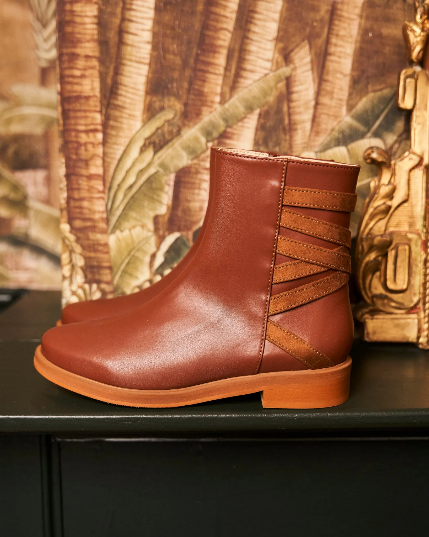 Minuit sur Terre Low Boots<Catimini Camel