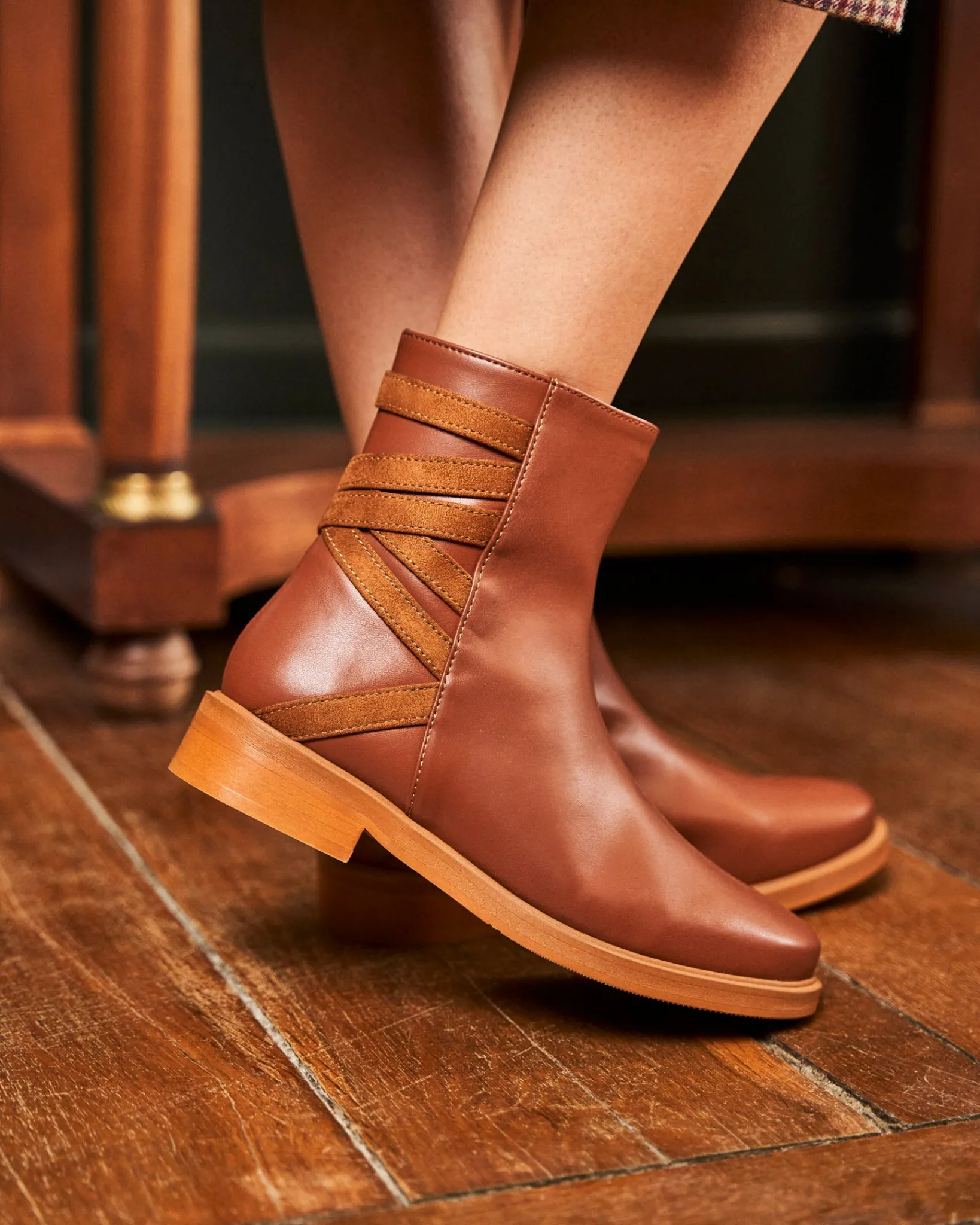 Minuit sur Terre Low Boots<Catimini Camel