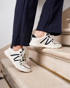 Minuit sur Terre Shoes<Chamois Bleu Minuit