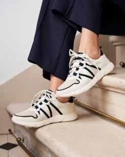 Minuit sur Terre Shoes<Chamois Bleu Minuit
