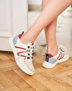 Minuit sur Terre Sneakers<Chamois Hortensia