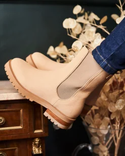Minuit sur Terre Low Boots<Chelsea Latte