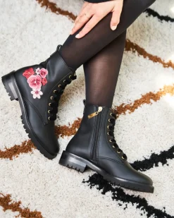 Minuit sur Terre Low Boots<Fantaisie Noir