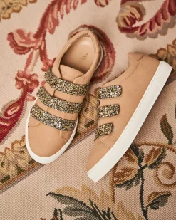 Minuit sur Terre Sneakers<Farandole Latte