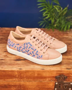 Minuit sur Terre Sneakers<Feuillage Blush