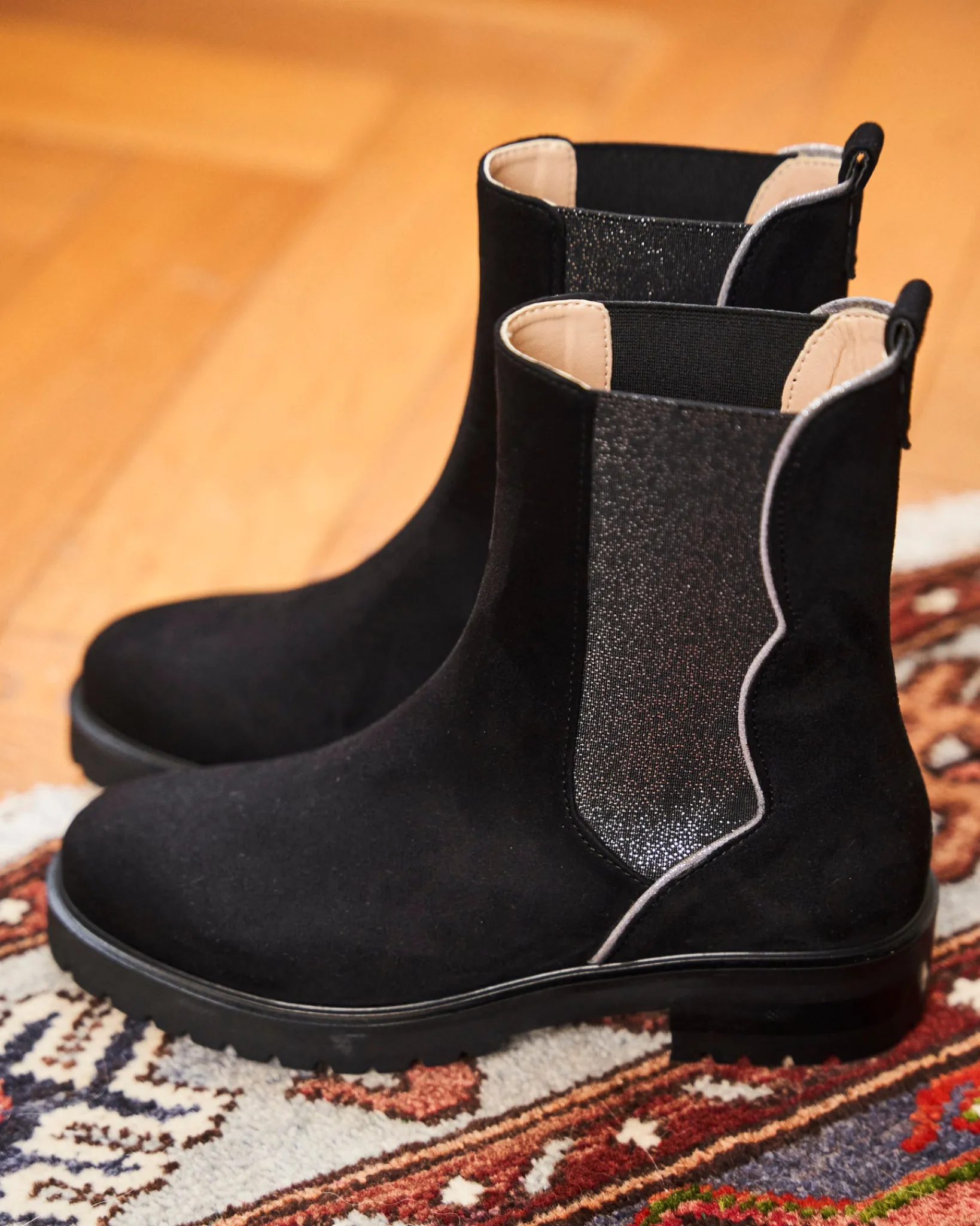 Minuit sur Terre Low Boots<Fugace Noir