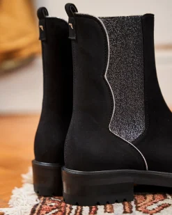 Minuit sur Terre Low Boots<Fugace Noir