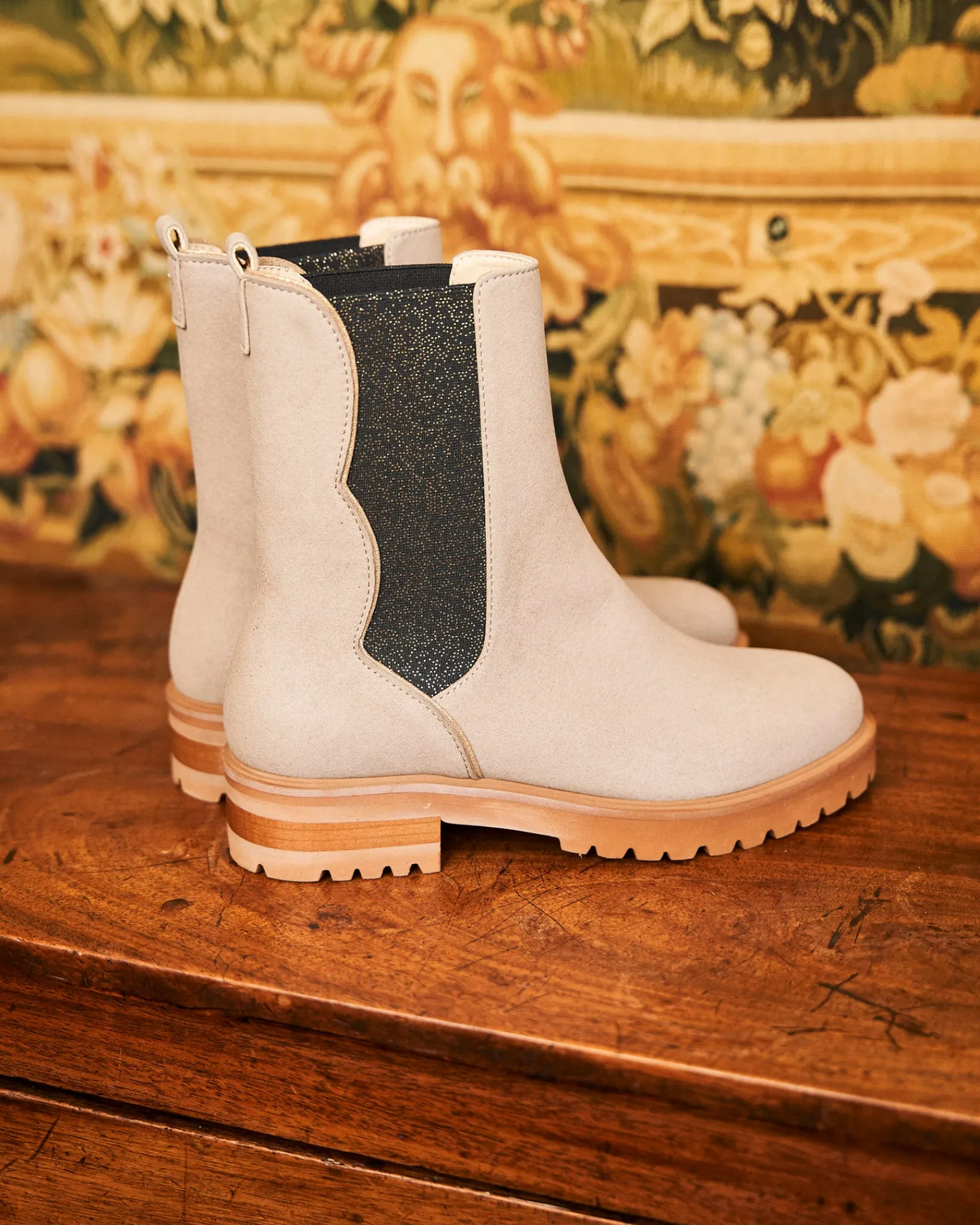 Minuit sur Terre Low Boots<Fugace Taupe
