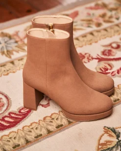 Minuit sur Terre Heeled Boots<Indice Moka