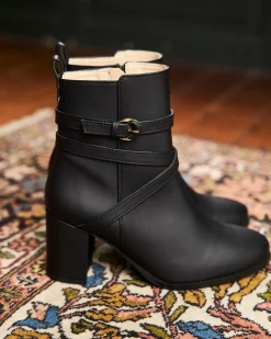 Minuit sur Terre Heeled Boots<Intrigue Noir