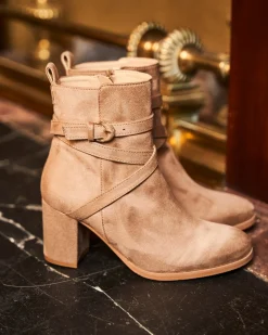 Minuit sur Terre Heeled Boots<Intrigue Sable