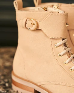 Minuit sur Terre Low Boots<Jupiter Latte