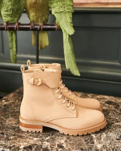 Minuit sur Terre Low Boots<Jupiter Latte