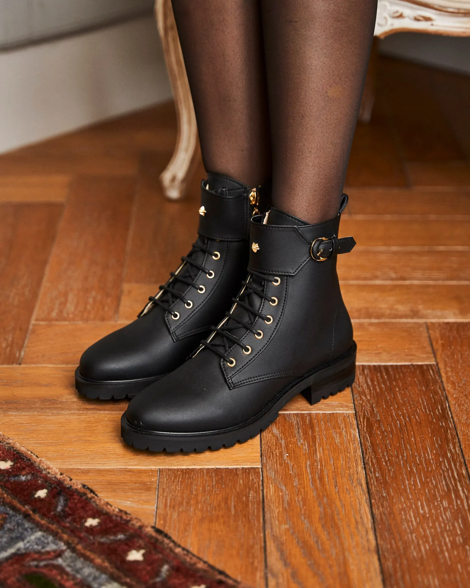 Minuit sur Terre Low Boots<Jupiter Noir