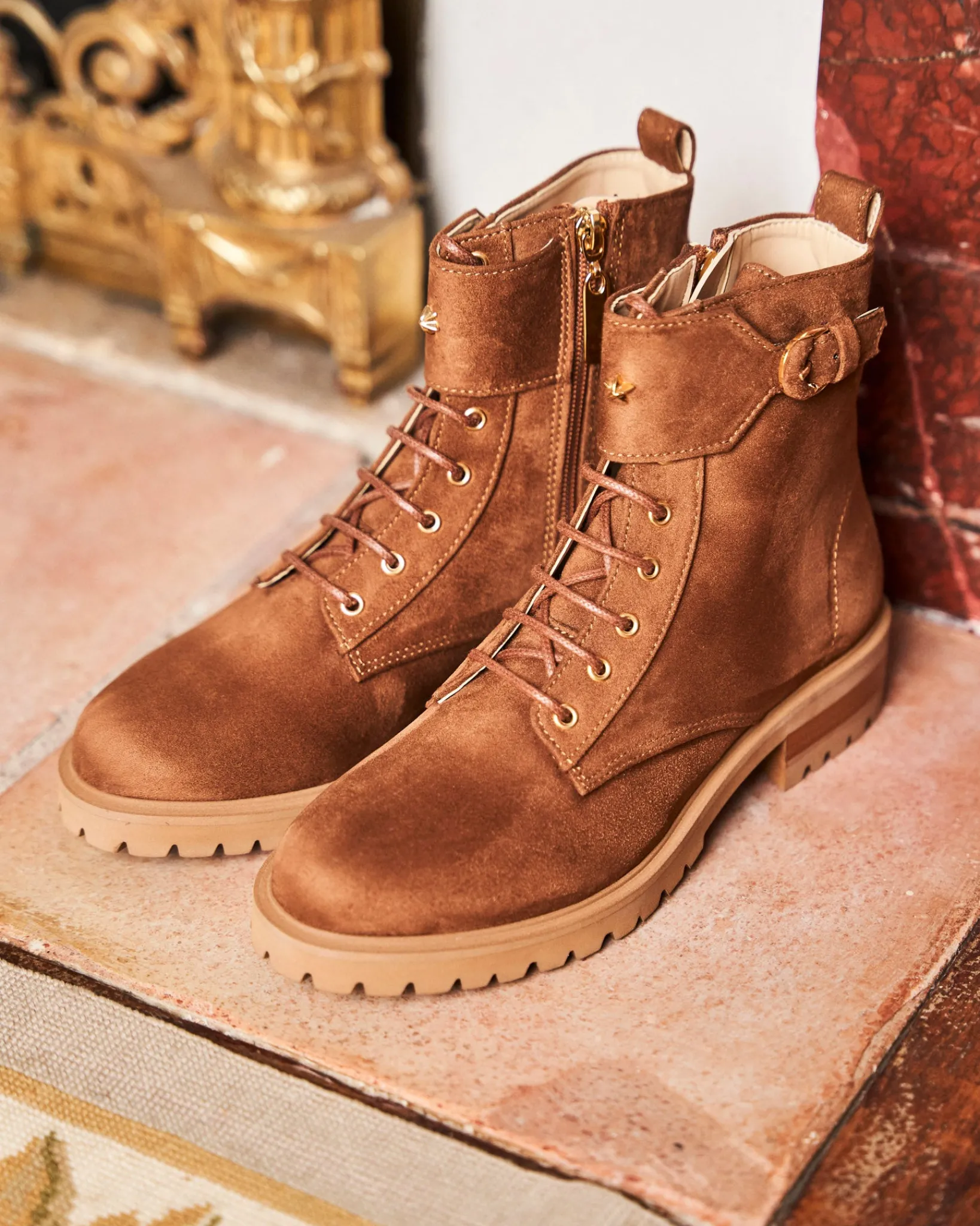 Minuit sur Terre Low Boots<Jupiter Noisette