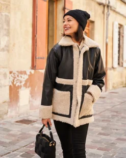Minuit sur Terre Jackets & Coats<Katmandou Noir