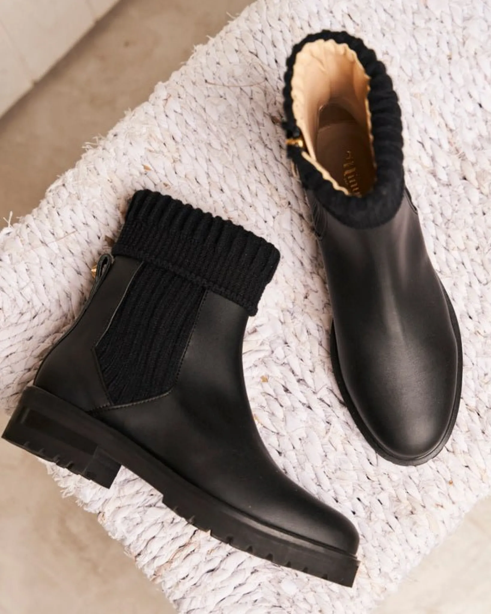 Minuit sur Terre Low Boots<Oracle Noir