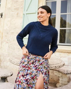 Minuit sur Terre Sweaters & Vests<Orage Bleu Minuit