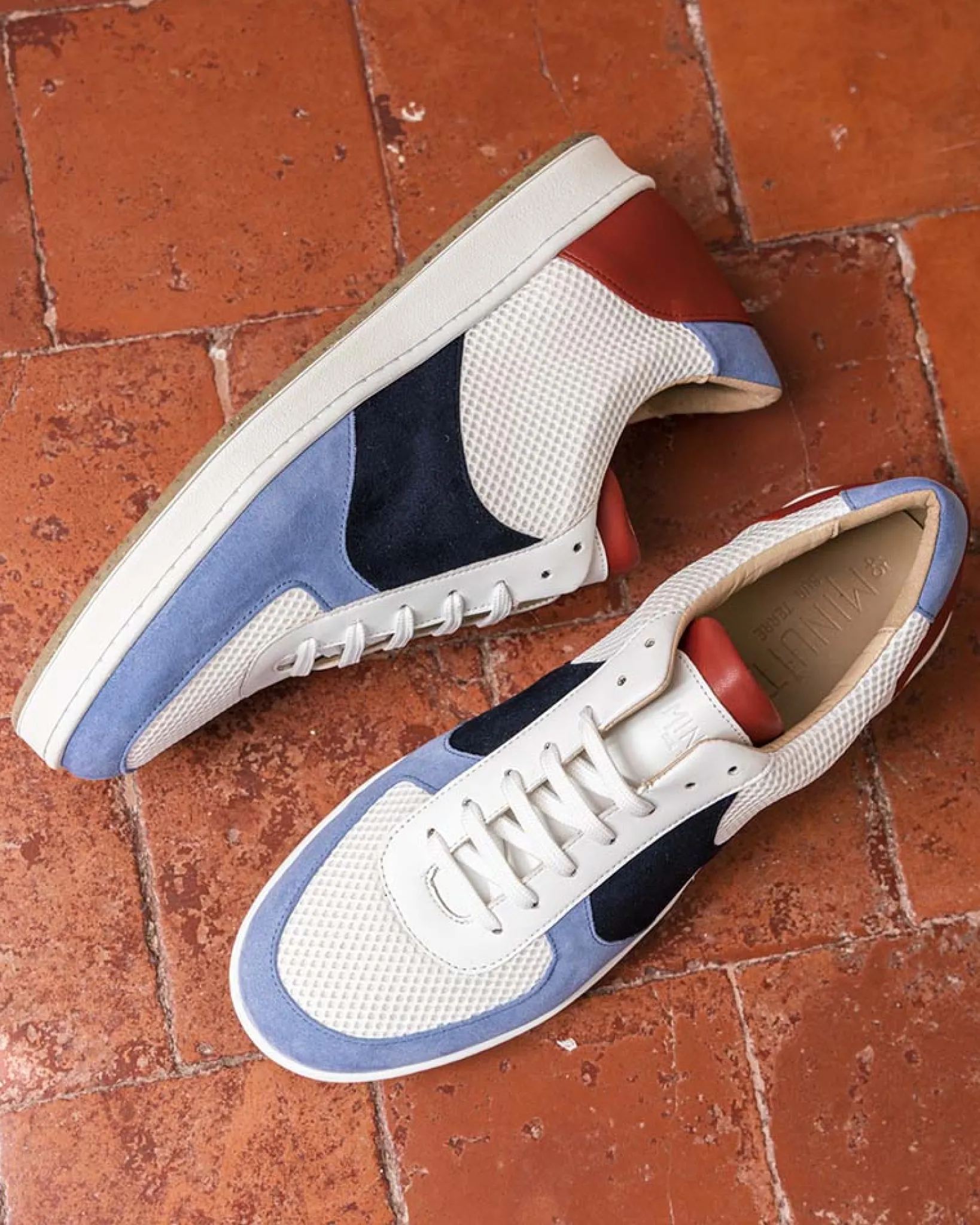 Minuit sur Terre Shoes<Orient Bleu Brique