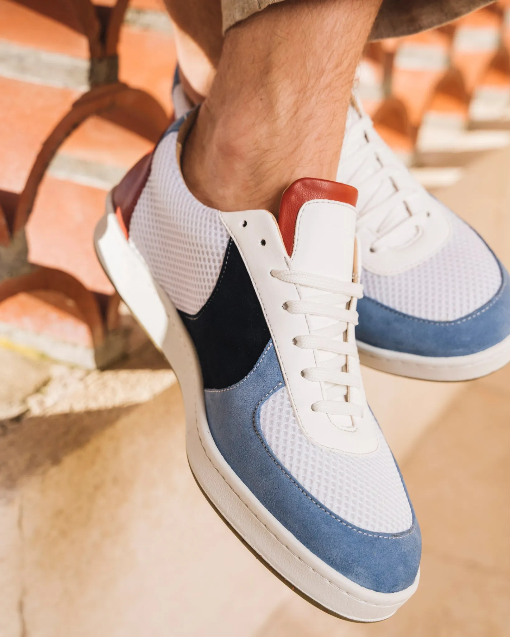 Minuit sur Terre Shoes<Orient Bleu Brique