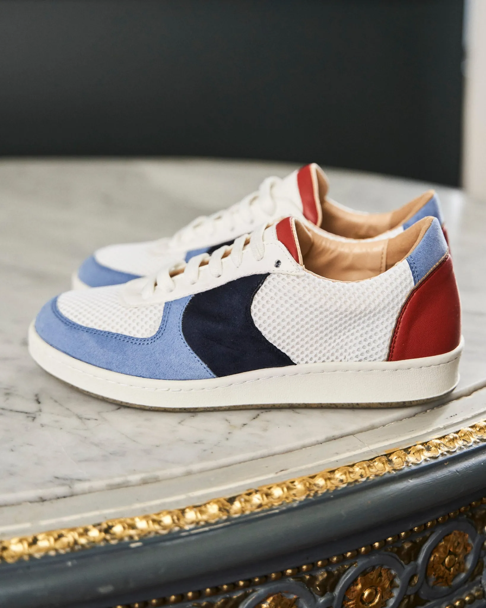 Minuit sur Terre Shoes<Orient Bleu Brique