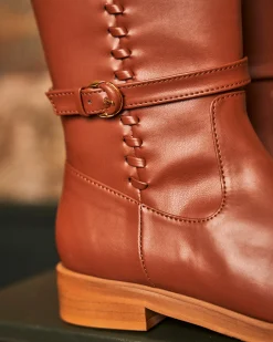 Minuit sur Terre Boots<Panacée Camel
