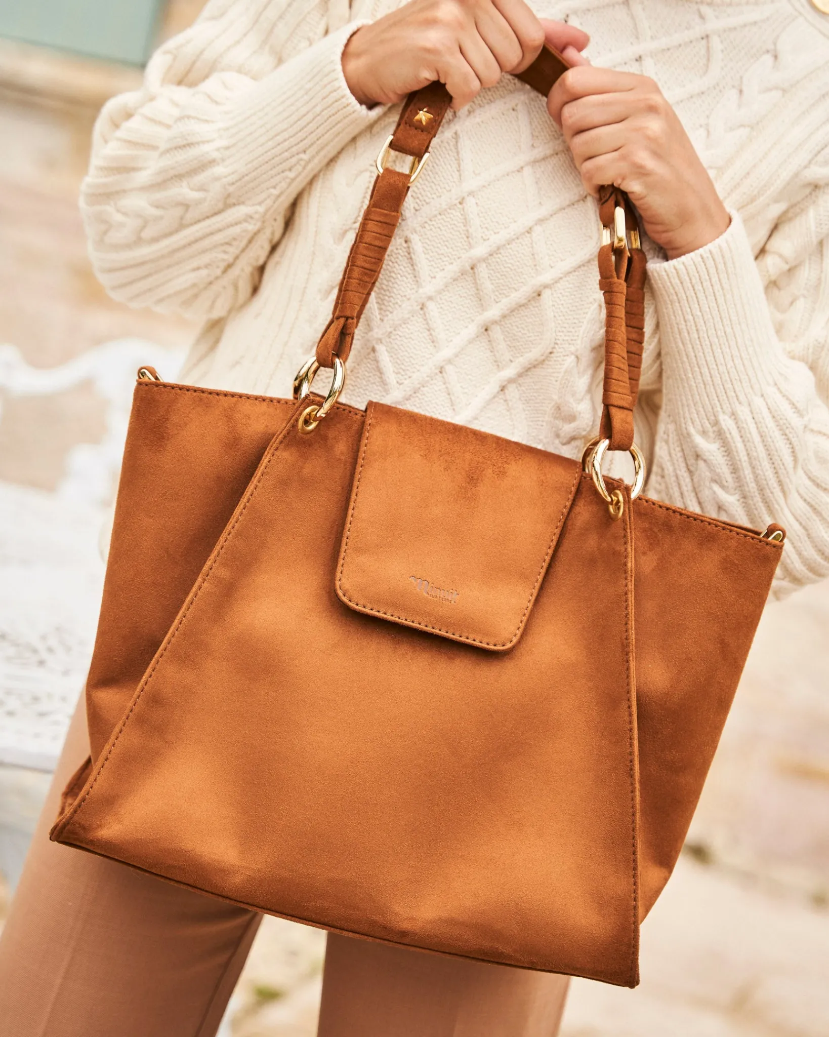 Minuit sur Terre Bags<Phoenix Noisette