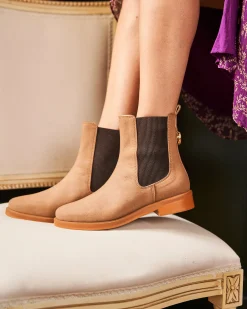 Minuit sur Terre Low Boots<Secret Moka