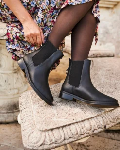 Minuit sur Terre Low Boots<Secret Noir