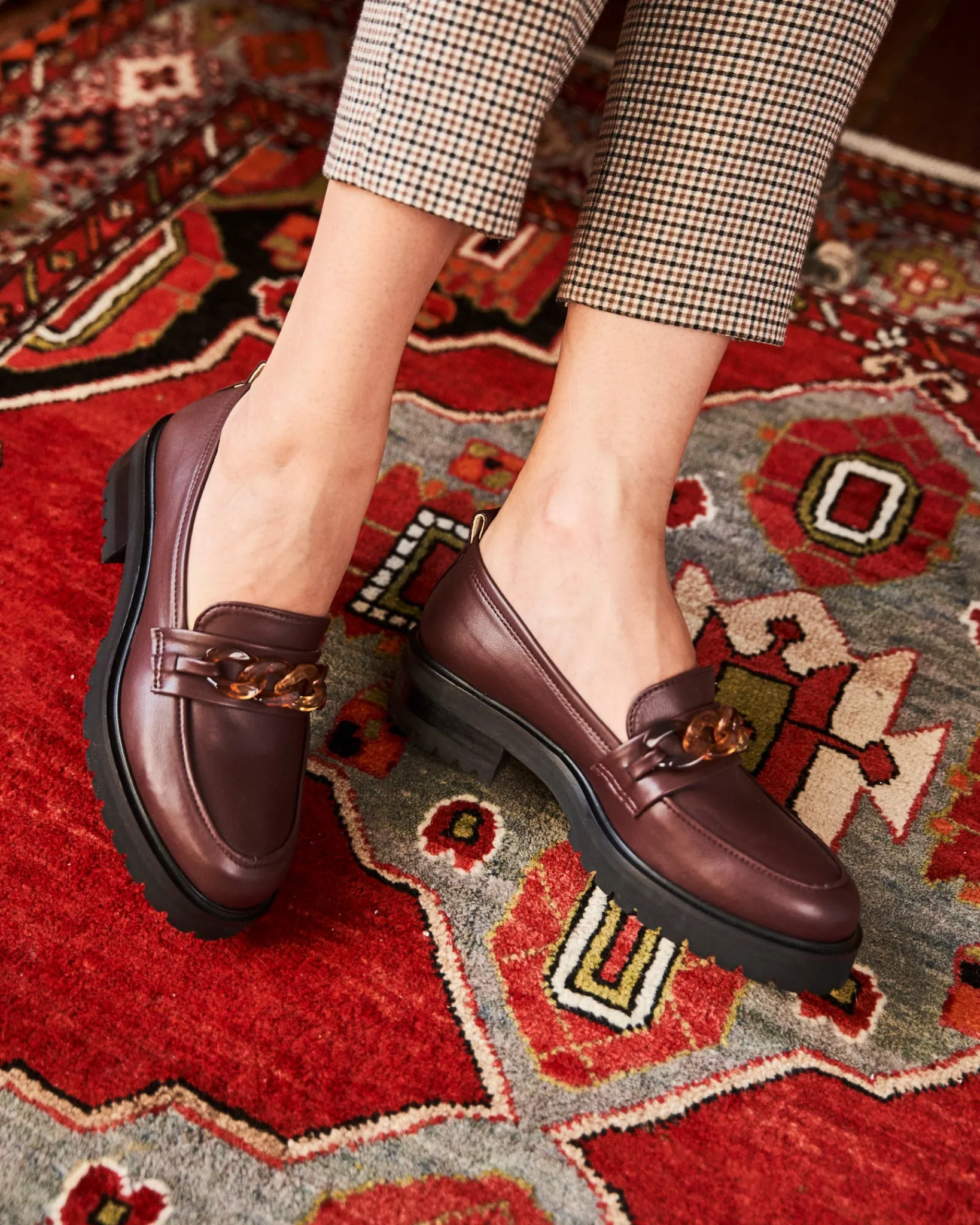 Minuit sur Terre Loafers & Derbies<Sherlock Chocolat