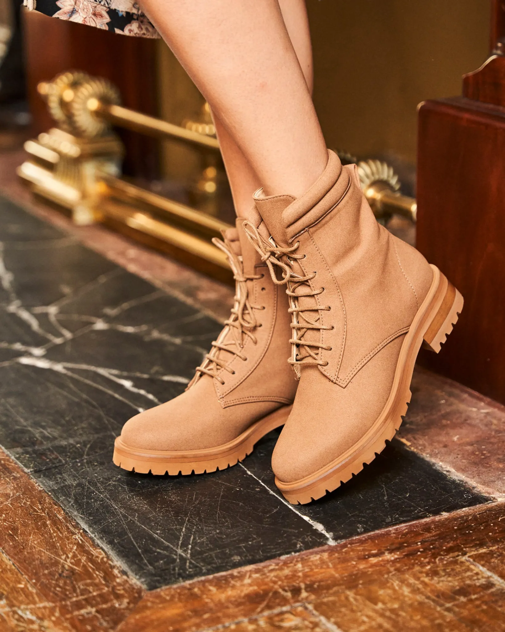 Minuit sur Terre Low Boots<Soupçon Moka