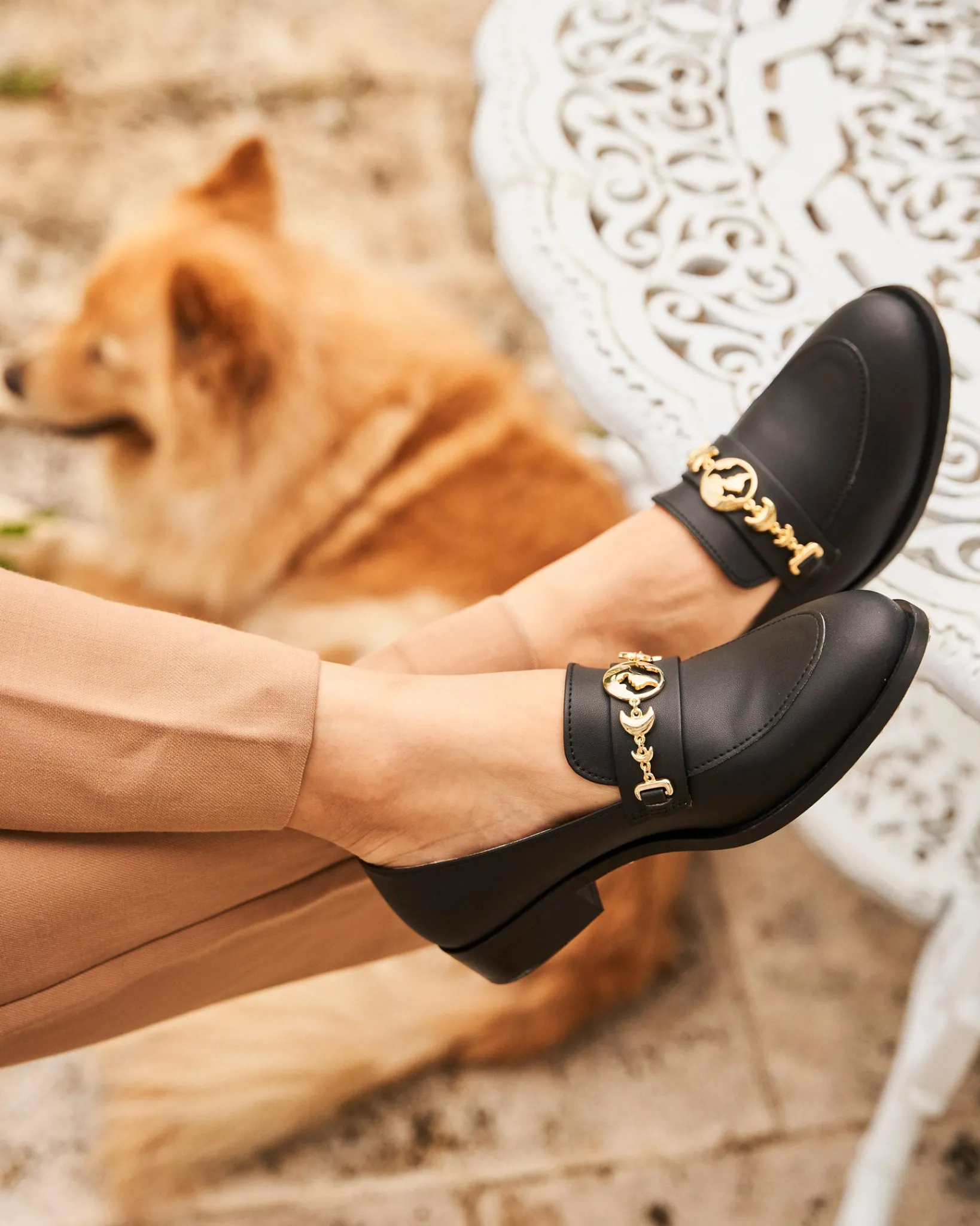 Minuit sur Terre Loafers & Derbies<Symbole Noir