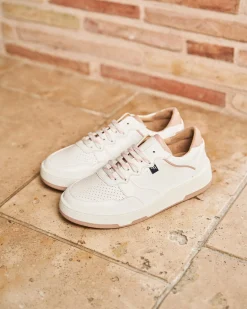 Minuit sur Terre Sneakers<Vestige Blanc Rose