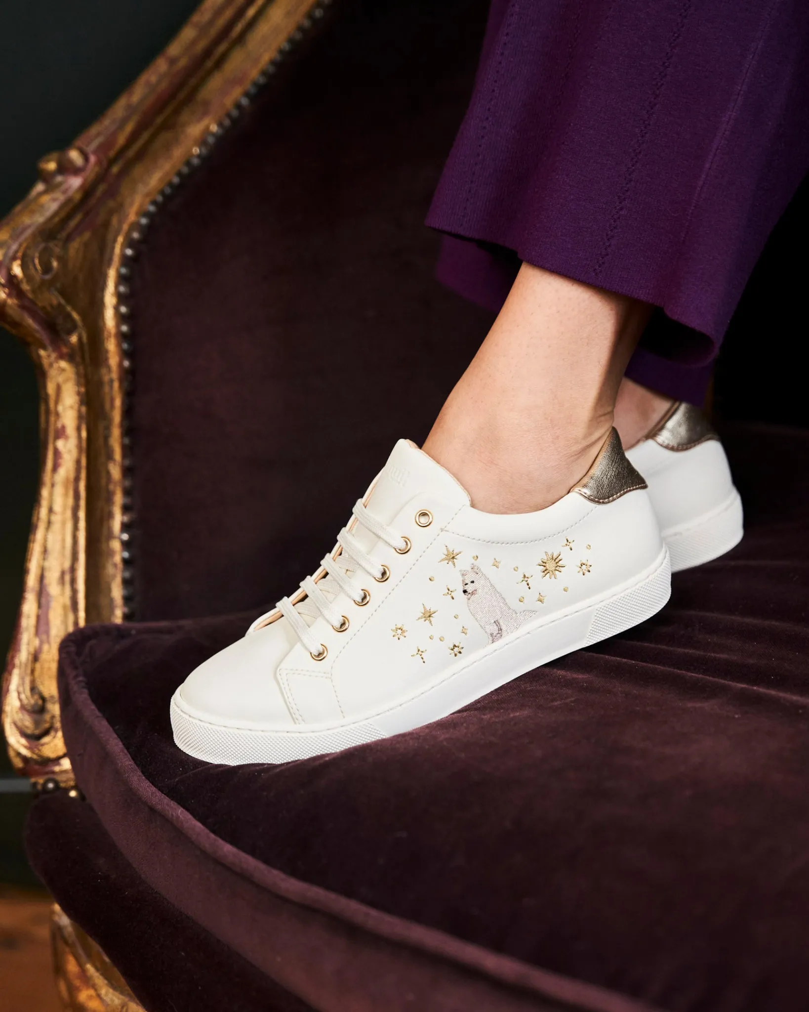 Minuit sur Terre Sneakers<Virevolte Cannelle Filante