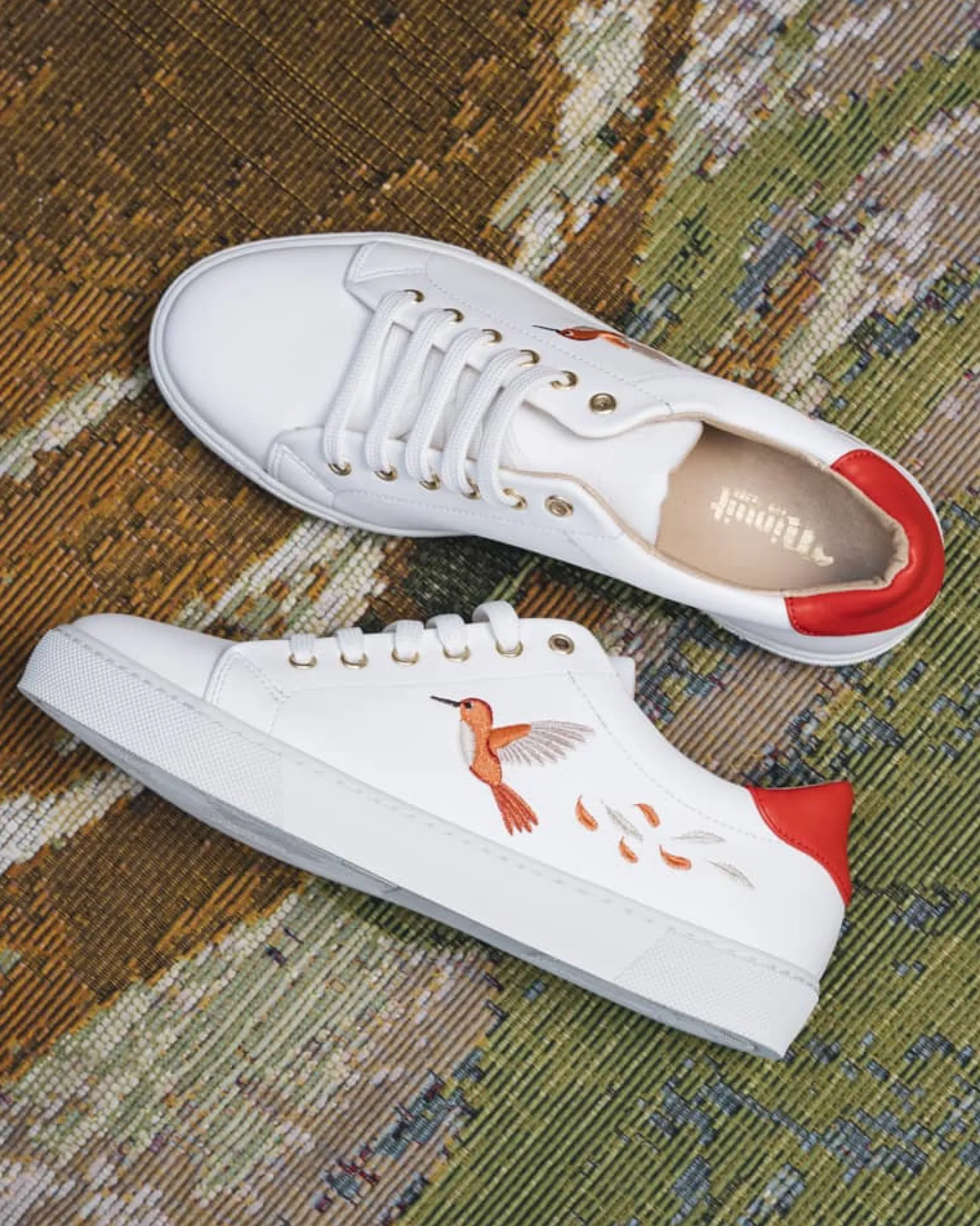 Minuit sur Terre Sneakers<Virevolte Colibri Rouge