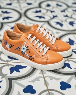 Minuit sur Terre Sneakers<Virevolte Dame de Minuit Camel