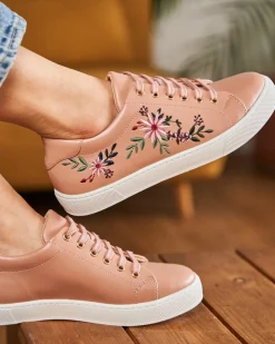 Minuit sur Terre Sneakers<Virevolte Dame de Minuit Blush