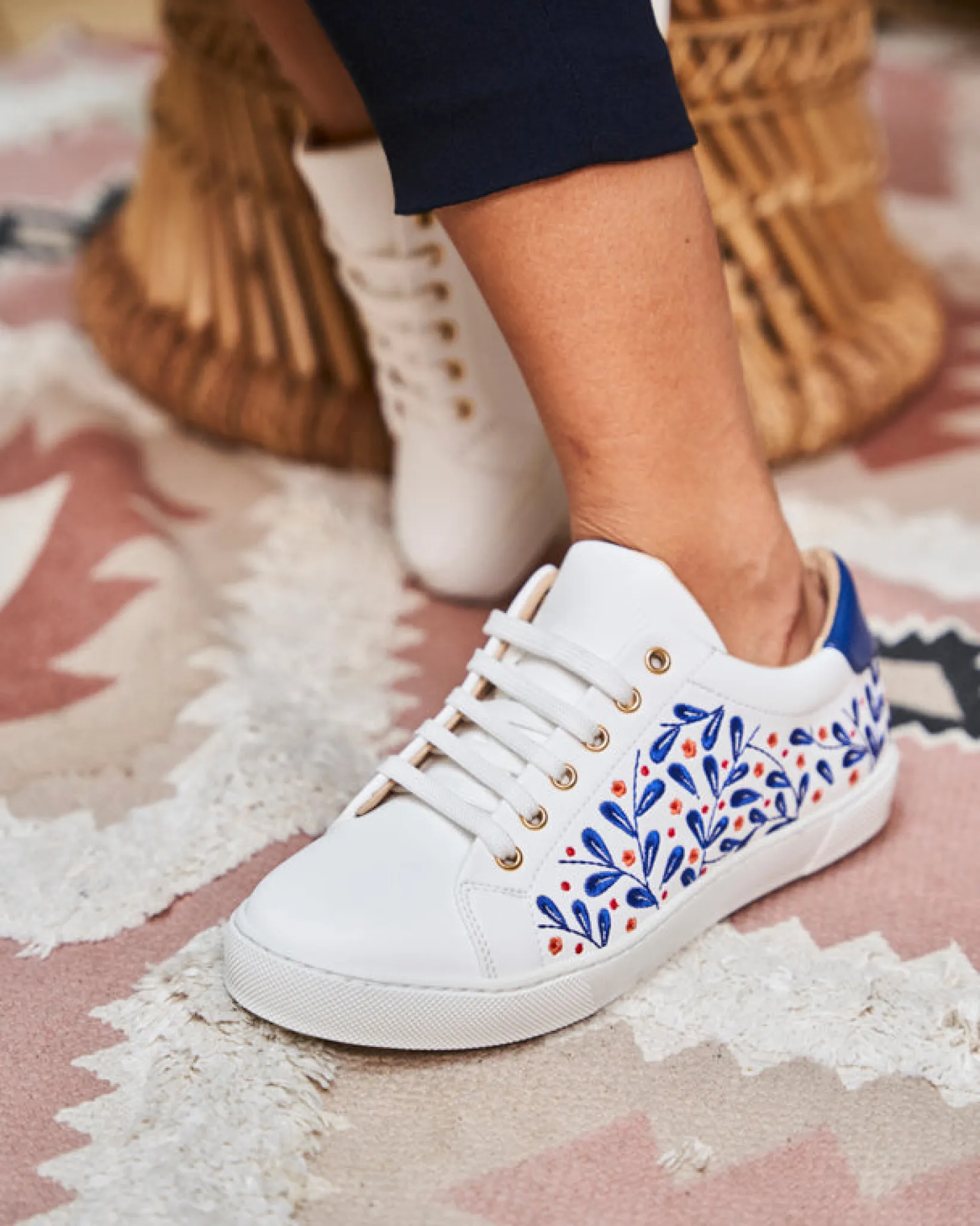 Minuit sur Terre Sneakers<Virevolte Feuillages