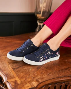 Minuit sur Terre Sneakers<Virevolte Fleurs de Minuit