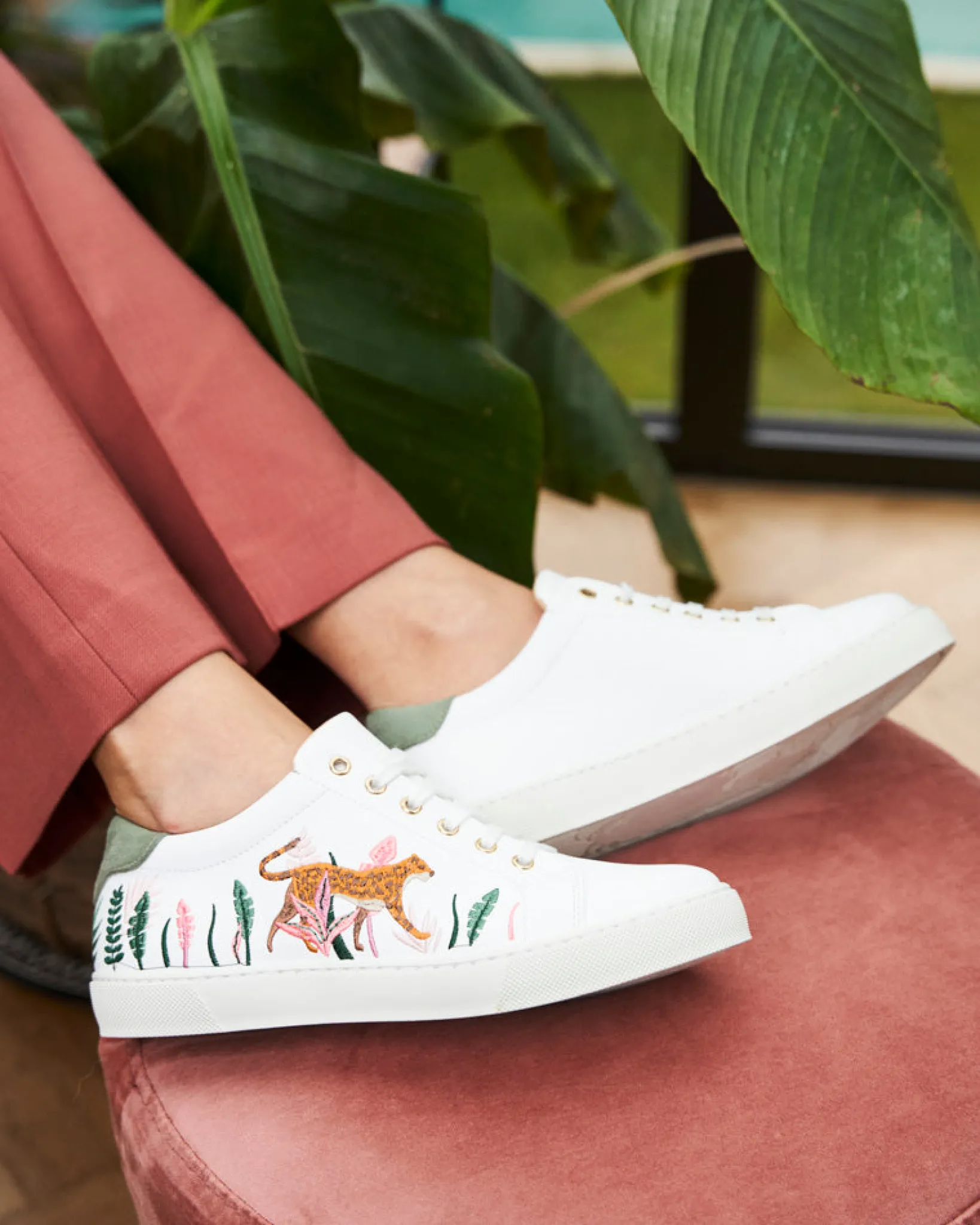 Minuit sur Terre Sneakers<Virevolte Jungle