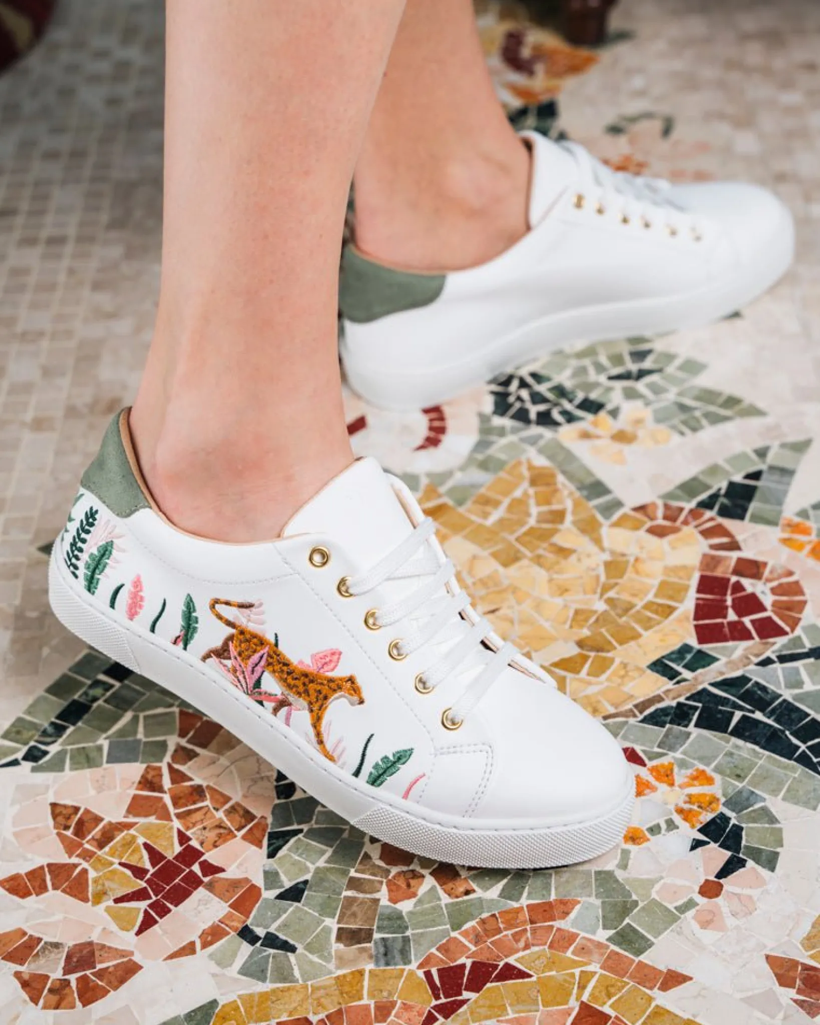Minuit sur Terre Sneakers<Virevolte Jungle