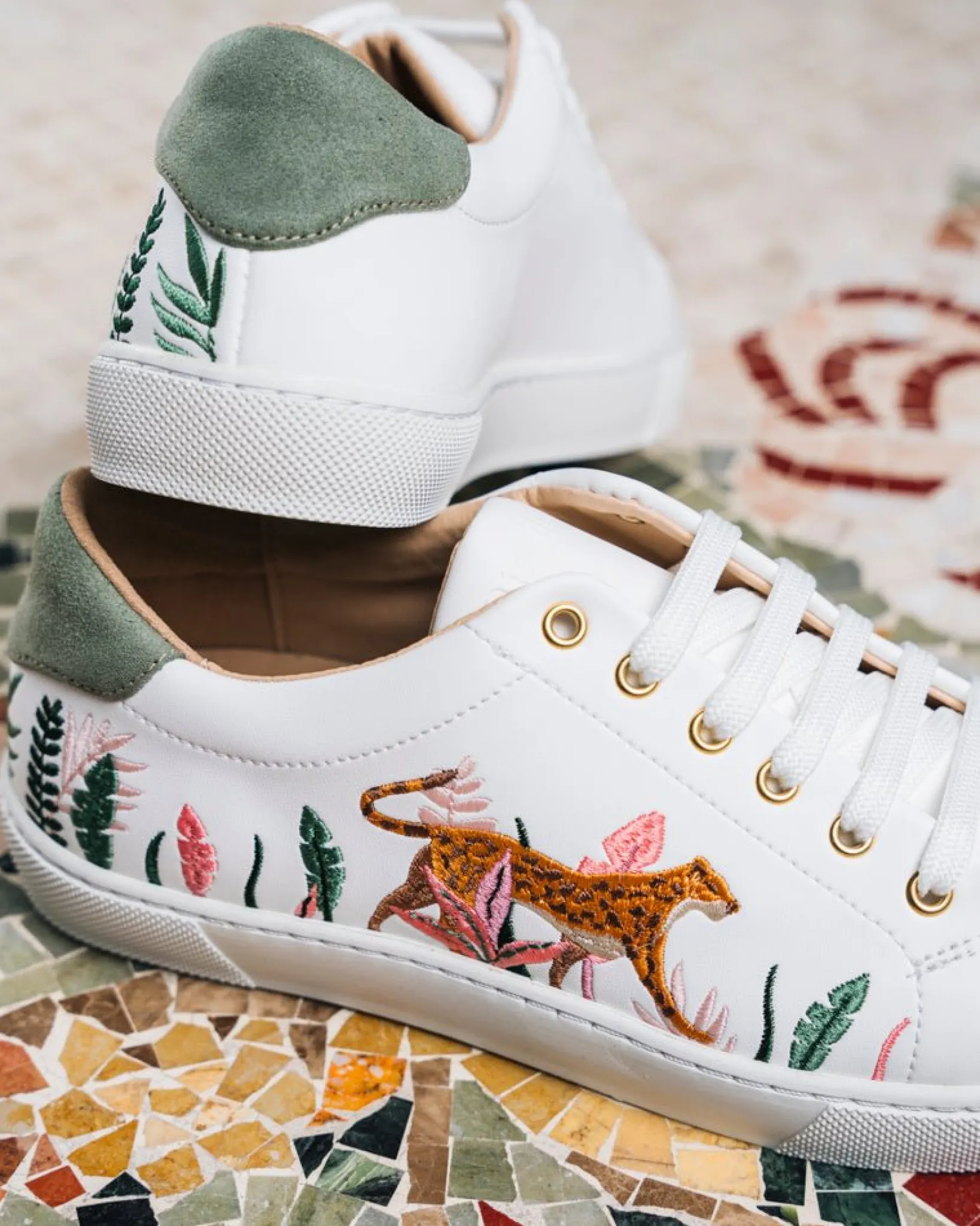 Minuit sur Terre Sneakers<Virevolte Jungle