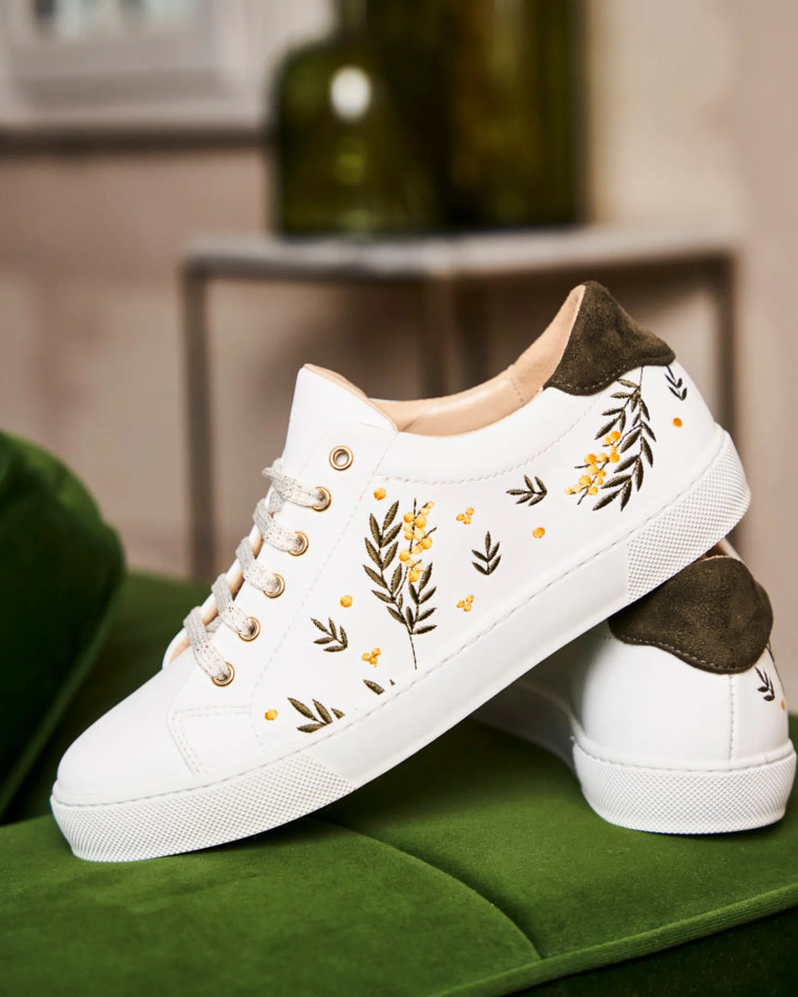 Minuit sur Terre Sneakers<Virevolte Mimosa